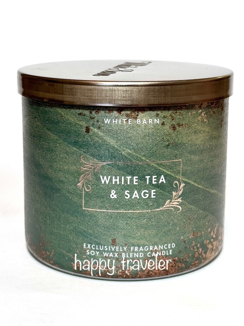 WHITE TEA & SAGE 3-Wick Candle